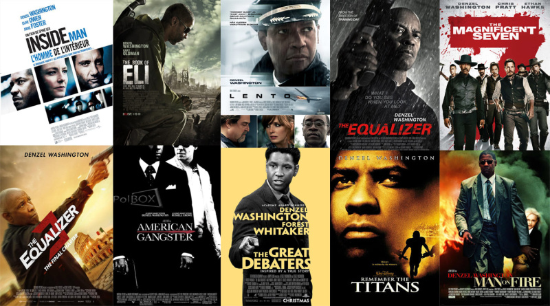 The Best of Denzel Washington: A Collection of His Top 10 Movies